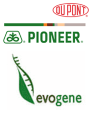 DuPont and Evogene Logos