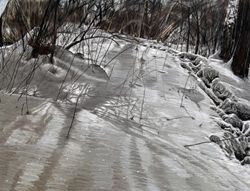 Image of Linda Gross Brown's "Footsteps #7"
