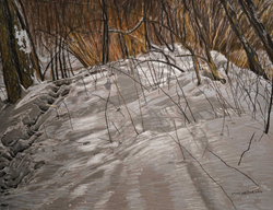Image of Linda Gross Brown's "Footsteps #16"
