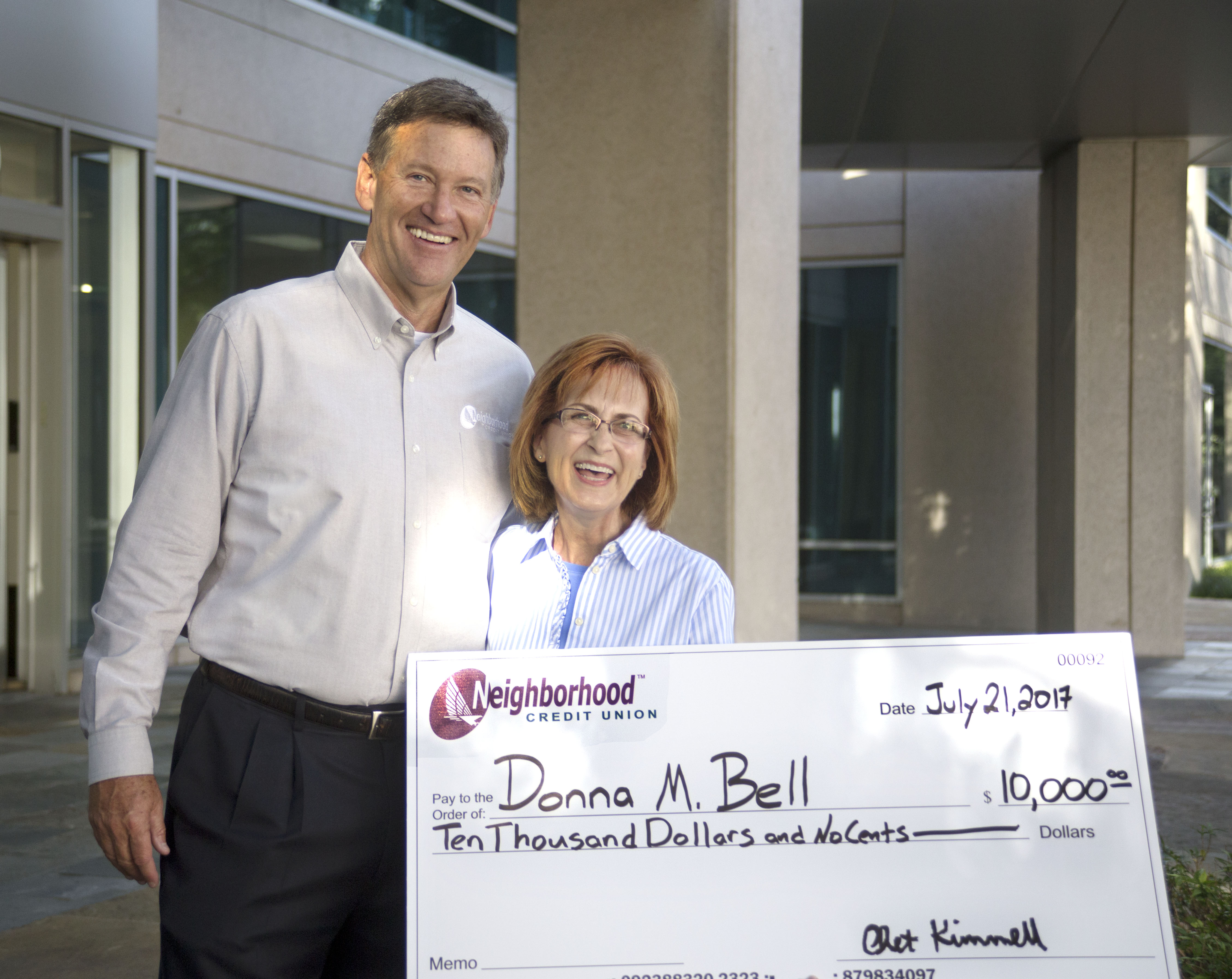 Plano Woman Surprised By 10k Prize From Neighborhood Credit Union