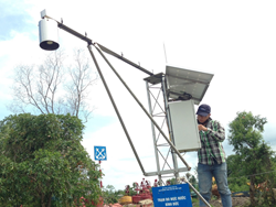 Senix ToughSonic REMOTE 50 mounted in HYMETCO's system