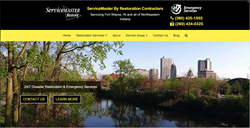Proceed Innovative has launched a new website for ServiceMaster by Restoration Contractors
