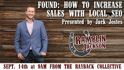 Register Now For The 9/14 Presentation of FOUND: How To Increase Sales With Local SEO