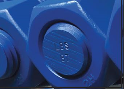 PTFE A193 B7 Stud with A194 2H Nut, PTFE Fasteners, xylan, teflon, coating