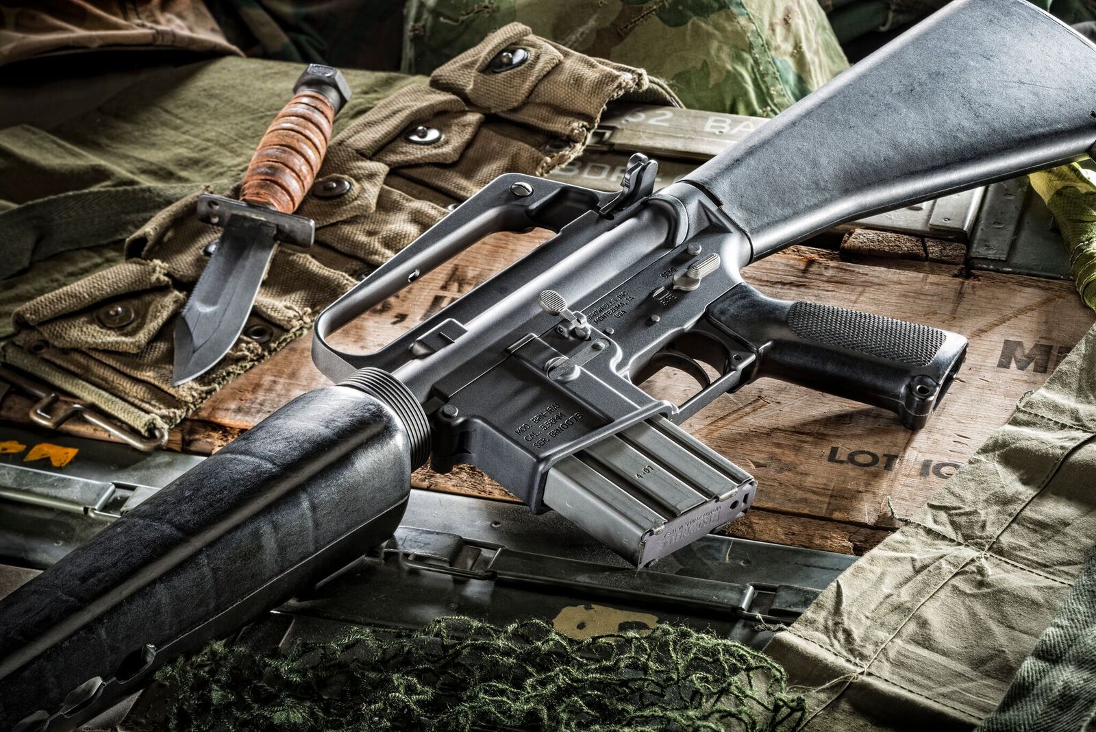Brownells Goes Retro – Launches M16A1/AR-15 Furniture
