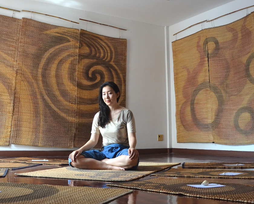 World S First Yoga Mat Gallery Comes Over To Nyc To Hold An Exhibition