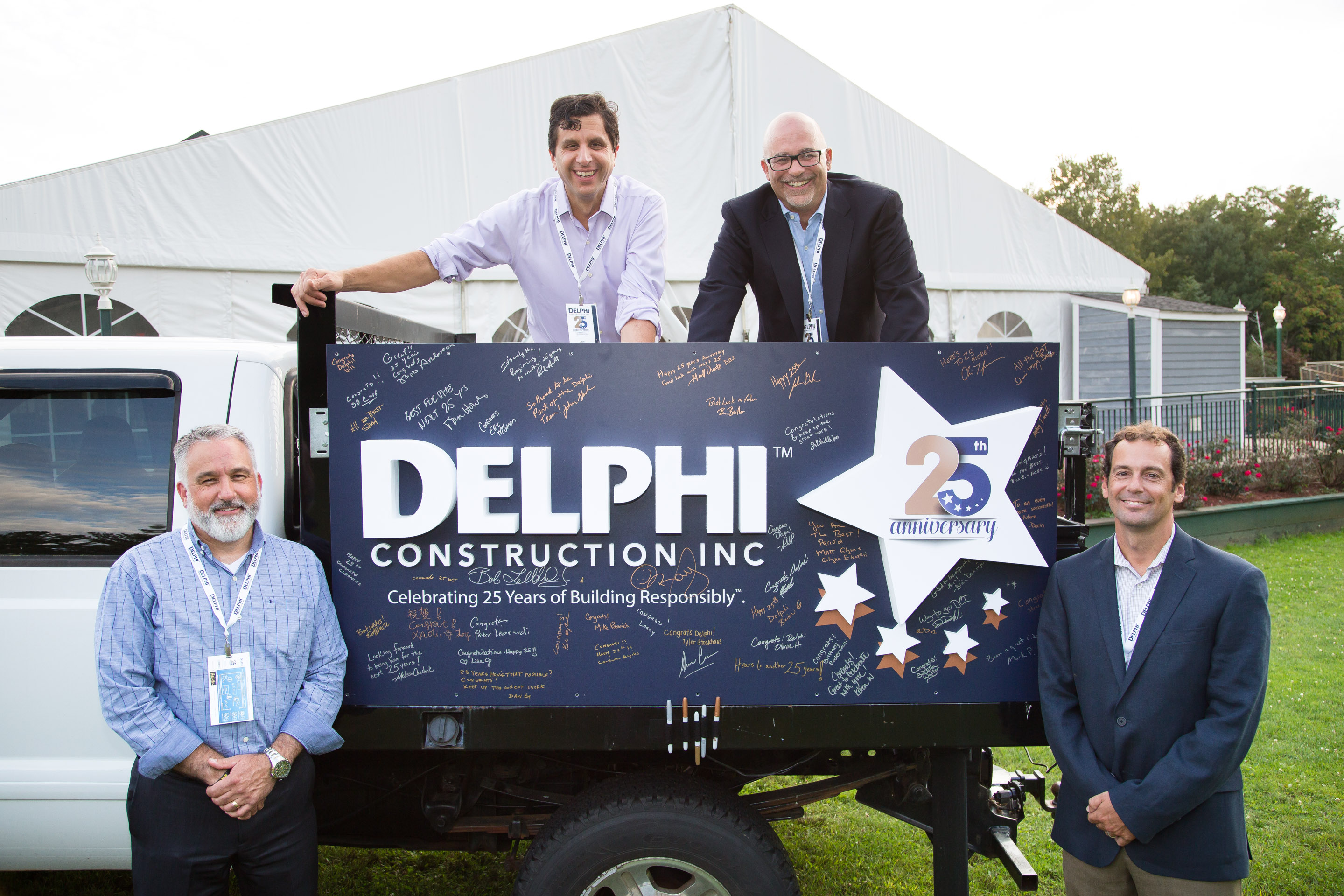 Delphi Construction Marks 25th Anniversary with Night of Celebration