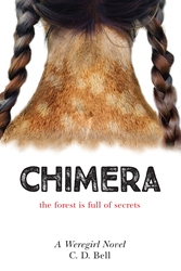 weregirl, chimera, c.d. bell, c d bell, cdbell, chooseco, YA trilogy, werewolf, book