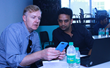 LinkedIn Co-Founder Allen Blue with SMV Green's Naveen Krishna