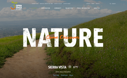 Open Space Authority Website by Intechnic