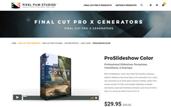 FCPX Effects - ProSlideshow Color - PFS Plugins