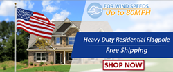 Heavy Duty Residential Flagpole