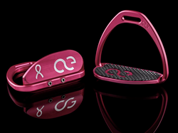 American Equus Teardrop XL Breast Cancer Awareness Irons