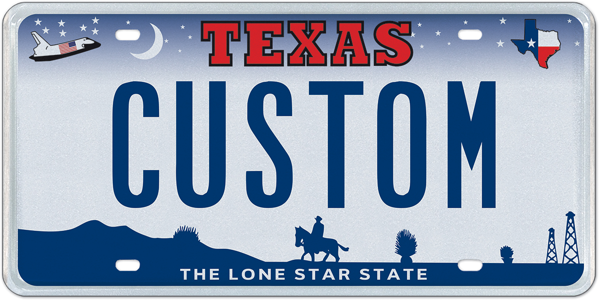 My Plates Revives Popular Texas License Plate