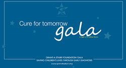 Grant-A-Starr hosts annual Cure for Tomorrow Gala to benefit research for pediatric diagnostic testing.