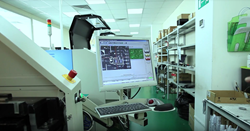 Functionality testing and assembly testing for the mass production of electronics.