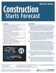 The Forecast Quarterly Report combines ConstructConnect's proprietary data with macroeconomic factors and Oxford Economics econometric expertise
