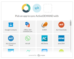 ActiveDEMAND Integrates Seamlessly with PieSync