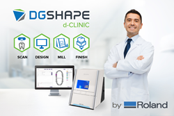 d-CLINIC open architecture CAD/CAM software and milling solution for dentists
