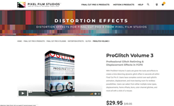 Final Cut Pro X Effects - Pixel Film Studios Plugins - ProGlitch Volume 3