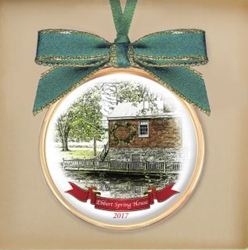Enjoy Heritage Christmas in Greencastle and remember the visit with the 2017 ornament.