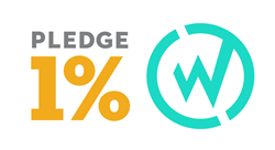 Pledge 1% and WillowTree, Inc. Logos