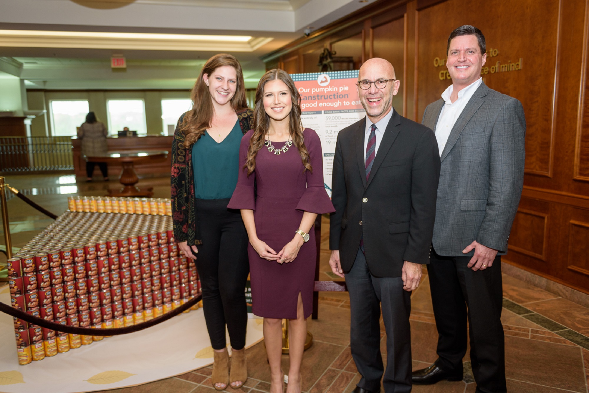 Amica Insurance Collects More Than 20,000 Canned Food Items During Holiday Food Drive