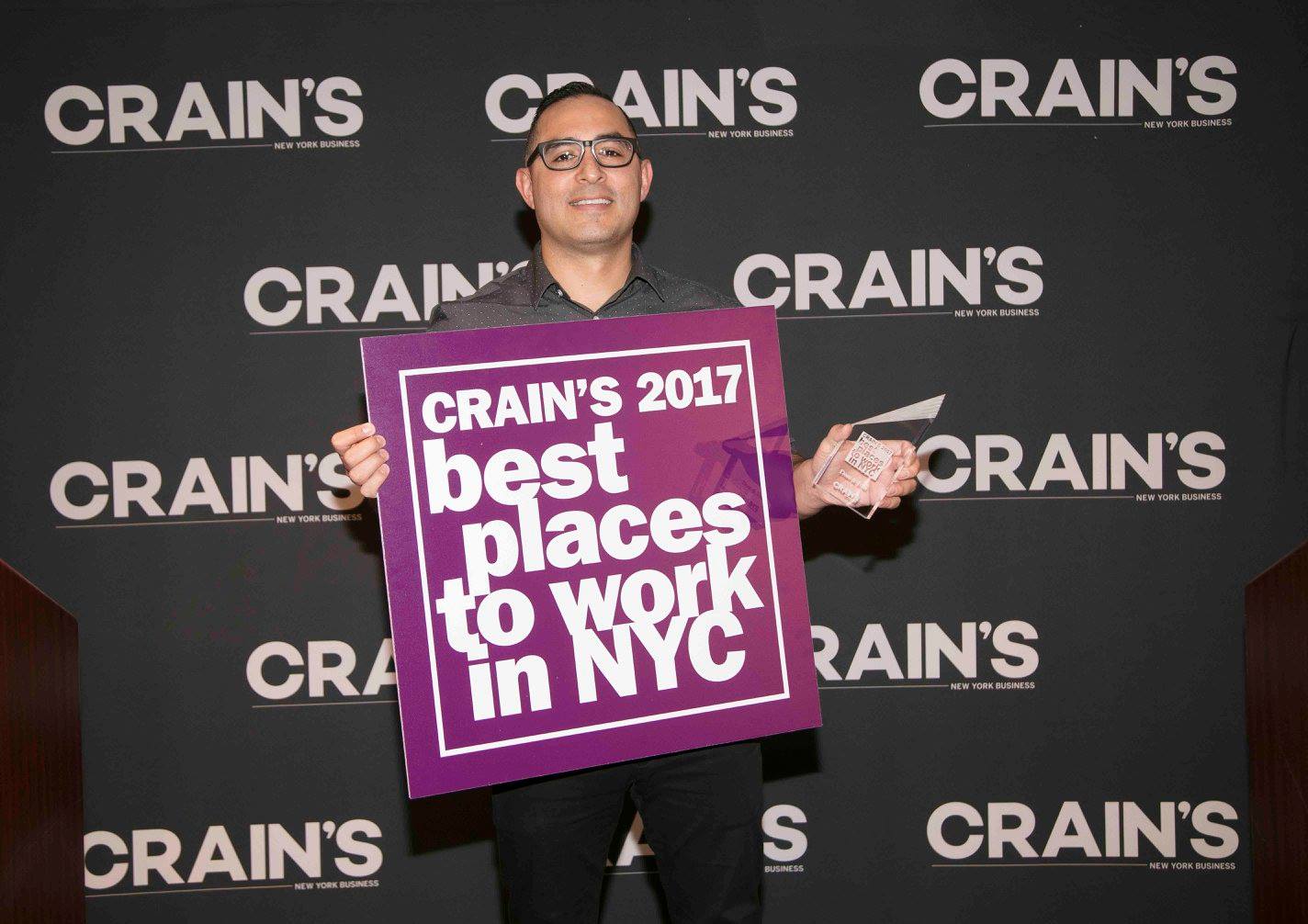 Dom & Tom Named to Crain’s 2017 Best Places to Work in NYC List