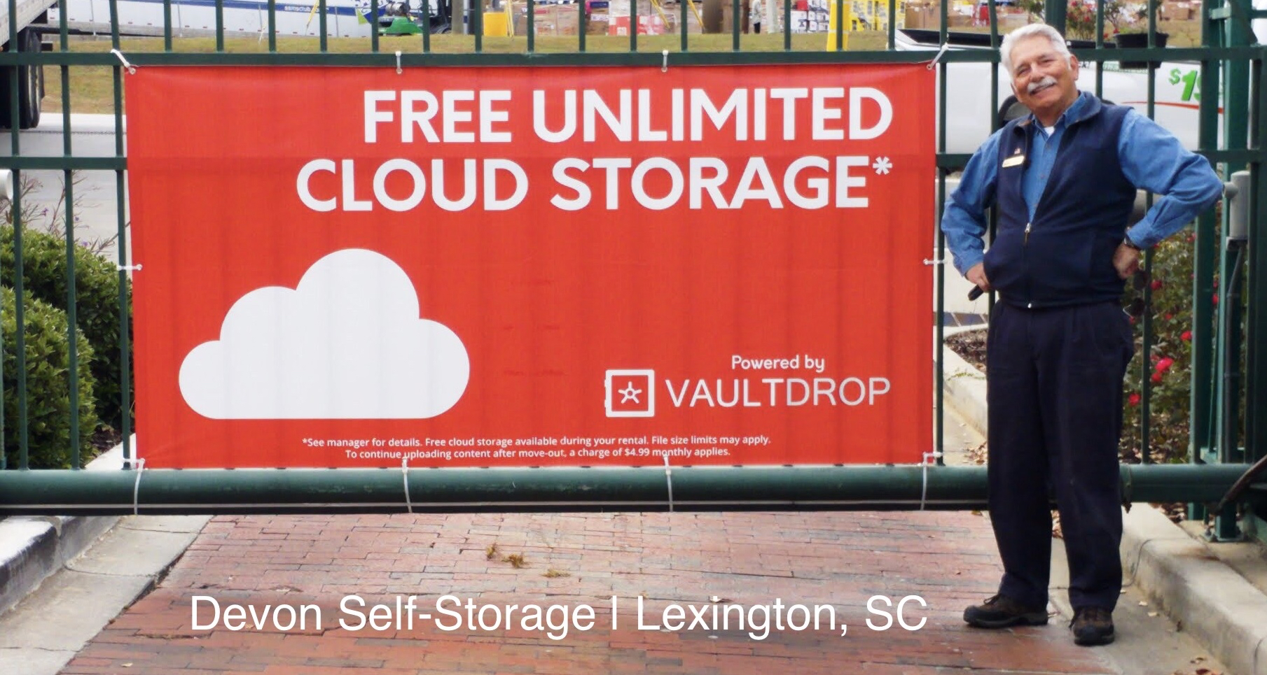Devon Self Storage And Vaultdrop Llc Announce Free Unlimited Cloud Storage As An Amenity For Self Storage Customers