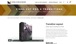TranSlice Layout - Pixel Film Transitions - FCPX Plugins
