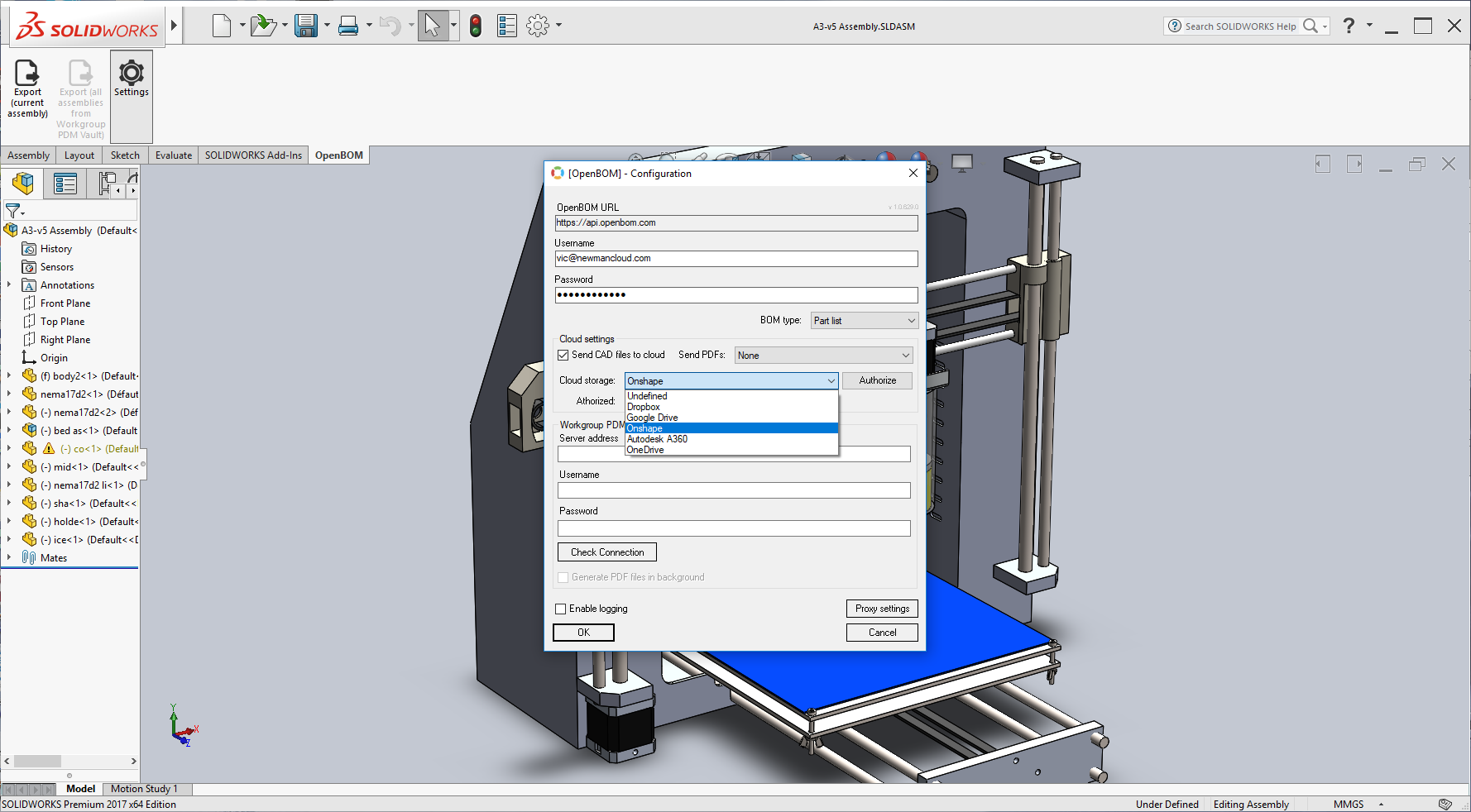 OpenBOM Introduces Automatic Upload of CAD and PDF Data to Cloud File
