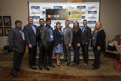 MST Solutions team members attending the the Business Journals Best Places to Work ceremony.