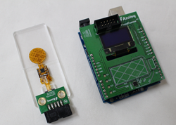IQS266 miniature touchpad and arduino uno