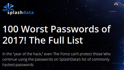 teamsid worst passwords 2016