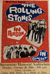 1964 - 1966 Rolling Stones Boxing Style Concert Posters