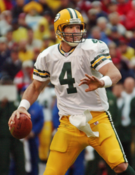 Brett Favre, shrine game, college football allstar game, hall of fame