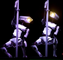 Sapphire Las Vegas Robo-Twins #R2DoubleD and #TripleCPU