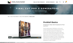 ProWall Basics - FCPX Plugins - Pixel Film Studios