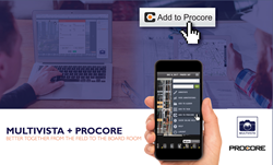 Multivista Procore Integration Partnership