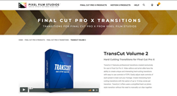 Pixel Plugins and Transitions -TransCut 2 - FCPX