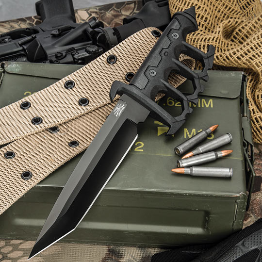 The New Combat Commander Sentry Trench Knife is a Battle Ready Knife