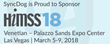 SyncDog Announces Sponsorship at the Health Information and Management Systems Society (HiMSS) Annual Conference and Exhibition on March 5-9