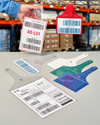 Vinylenvelope.com Magna-Hinge™ Hanging Vinyl Tag Protectors are made from heavy-duty 10-gauge clear PVC and feature a reinforced strap