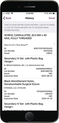 iPhone with UDidentify showing scanned device information