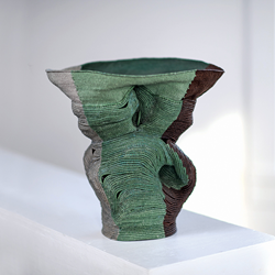 Sculptural basket by Ferne Jacobs