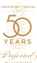 Preferred Hotels' 50th Anniversary Logo