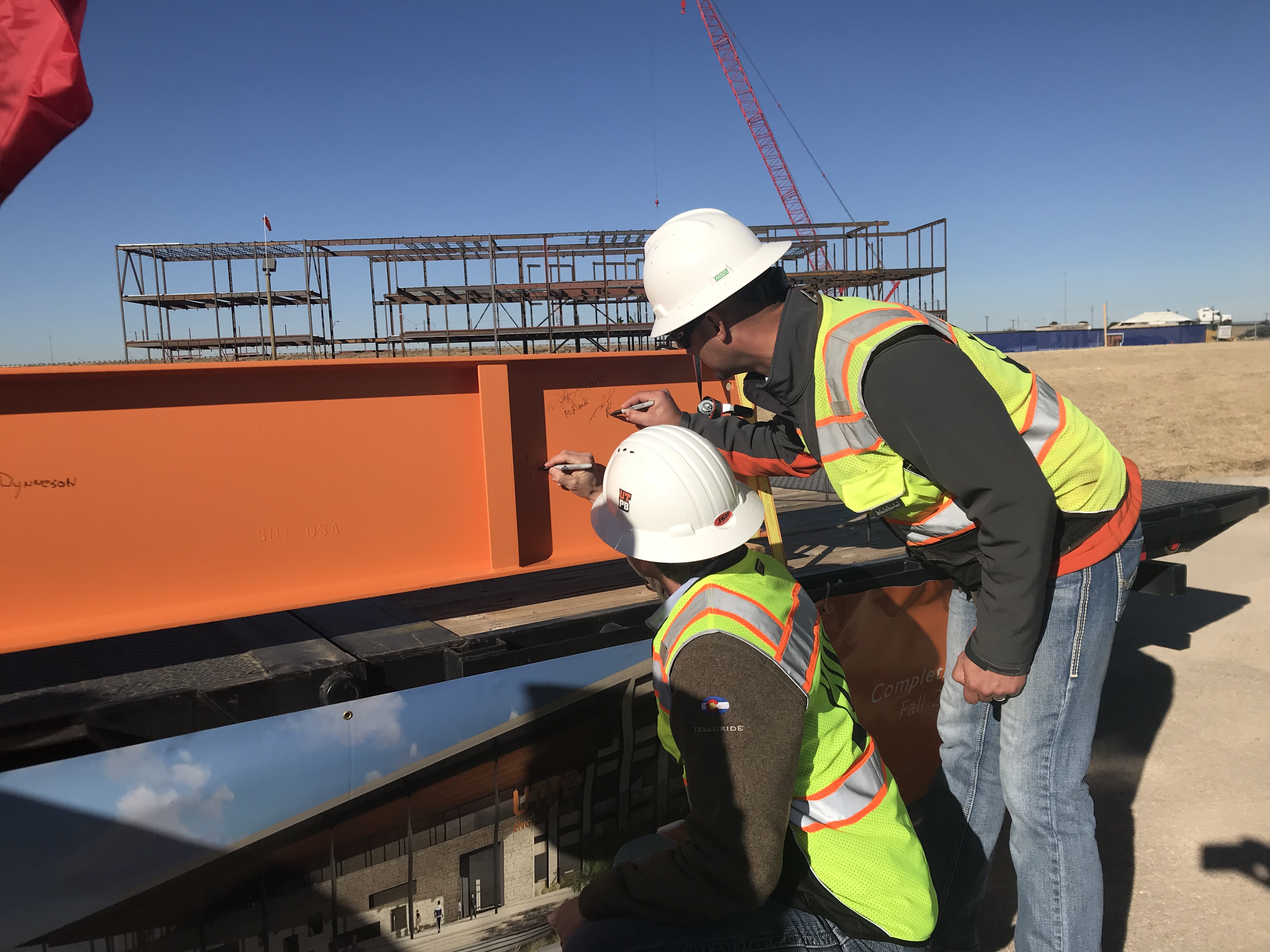 Adolfson & Peterson Construction Tops Out UTPB’s New Engineering