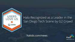 Halo Recognized as a Leader in the San Diego Tech Scene by G2 Crowd