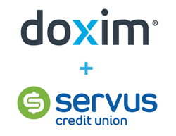 Servus and Doxim logos