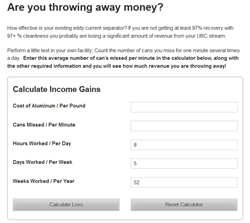 Eddy Current Calculator Tool from Industrial Magnetics, Inc